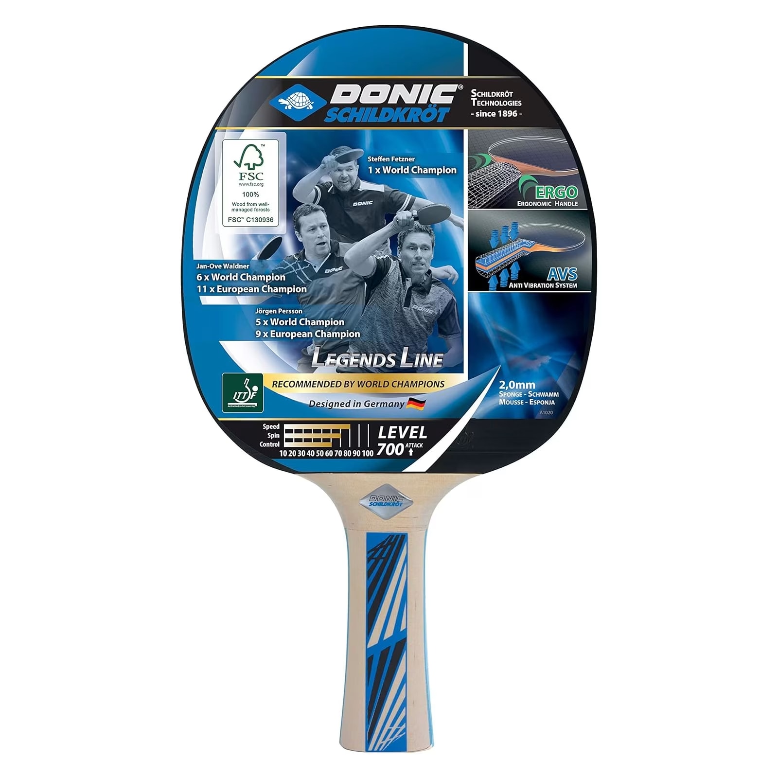 Donic Table Tennis Racket Legends 700
