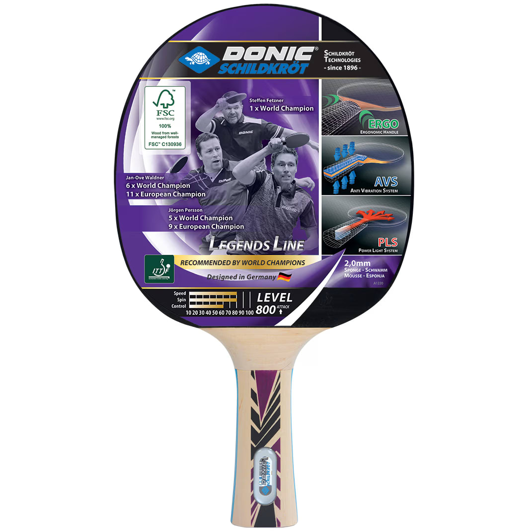 Donic Table Tennis Racket Legends 800