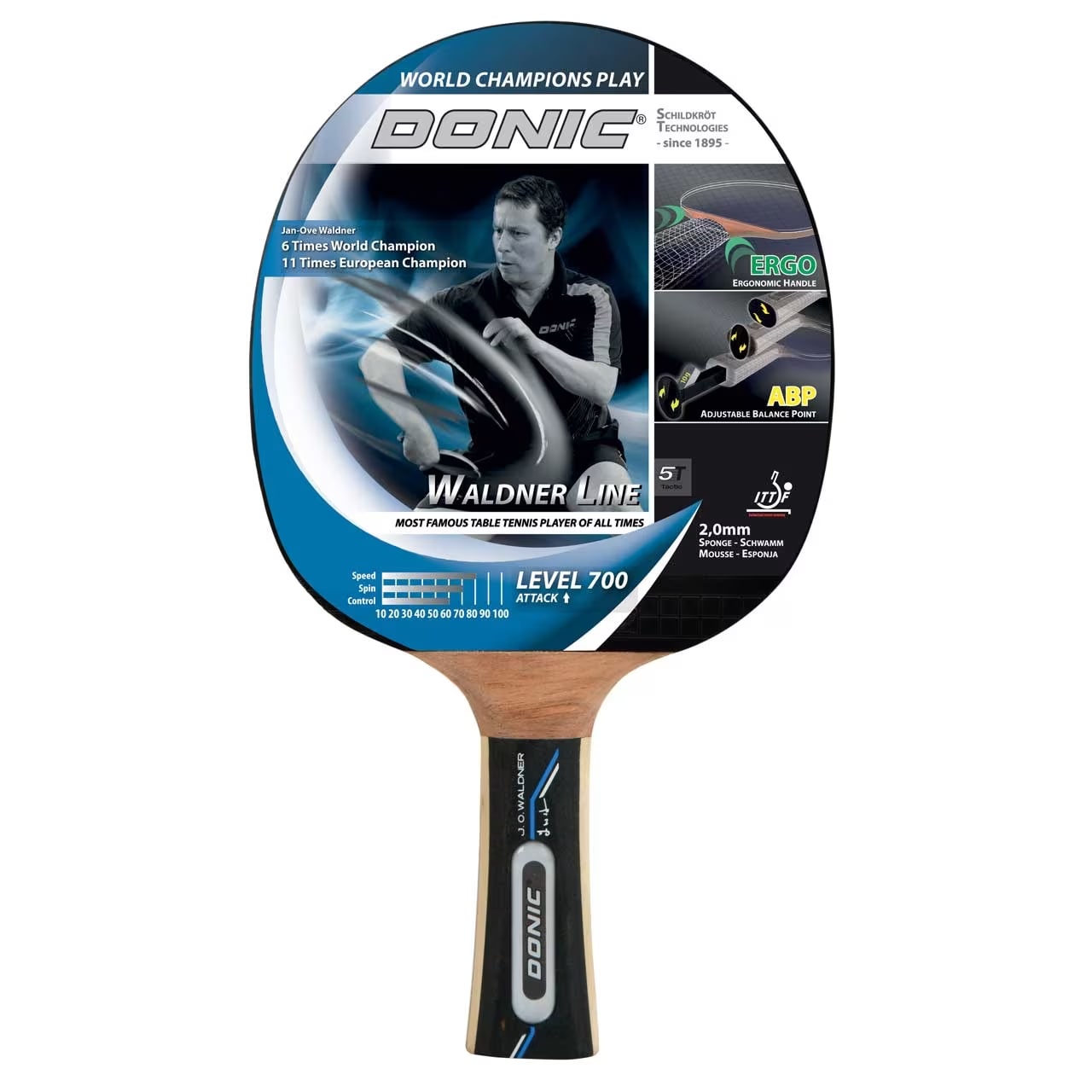 Donic Table Tennis Racket Waldner 700