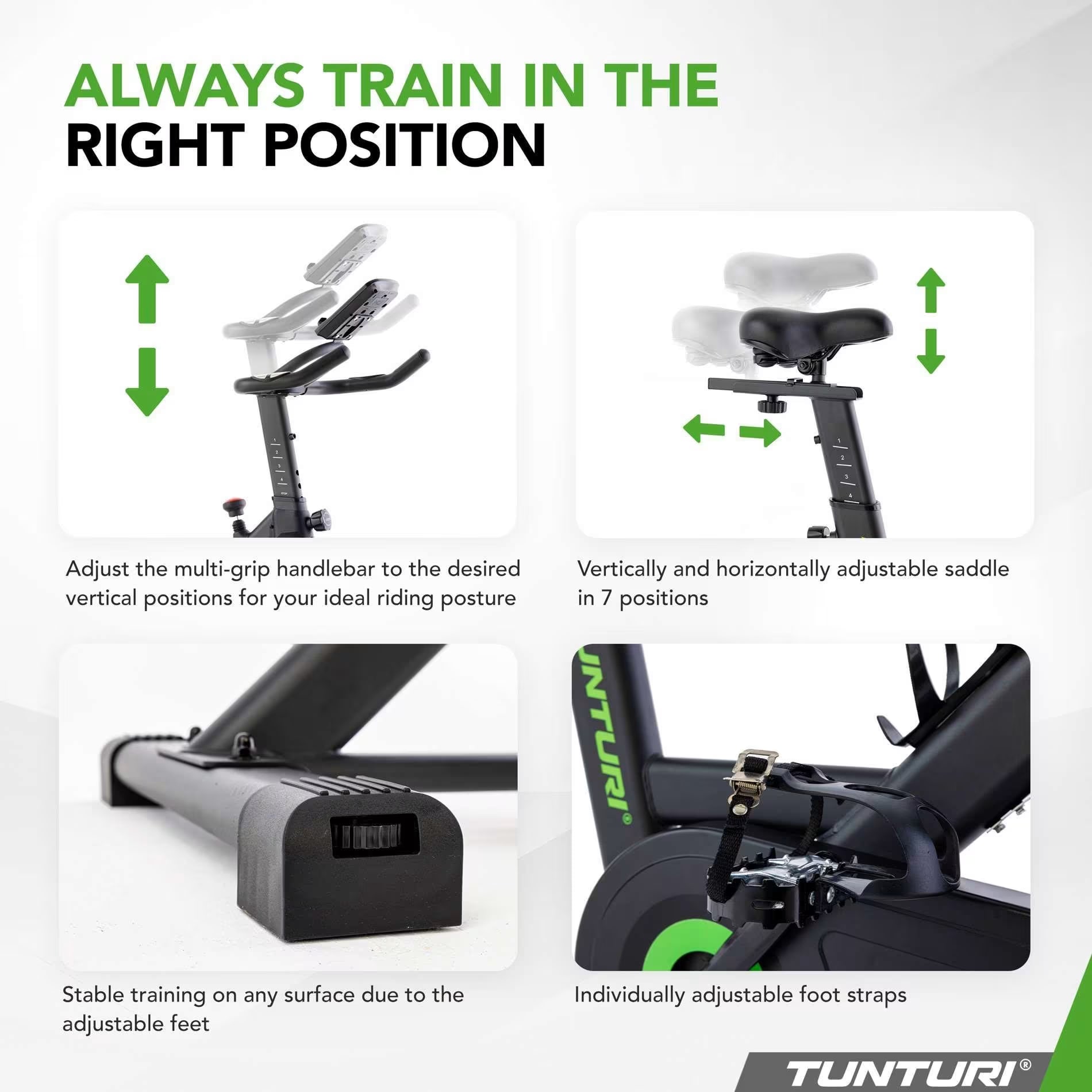 Tunturi Cardio Fit S20 Sprinter Bike 23TCFS2000 BT