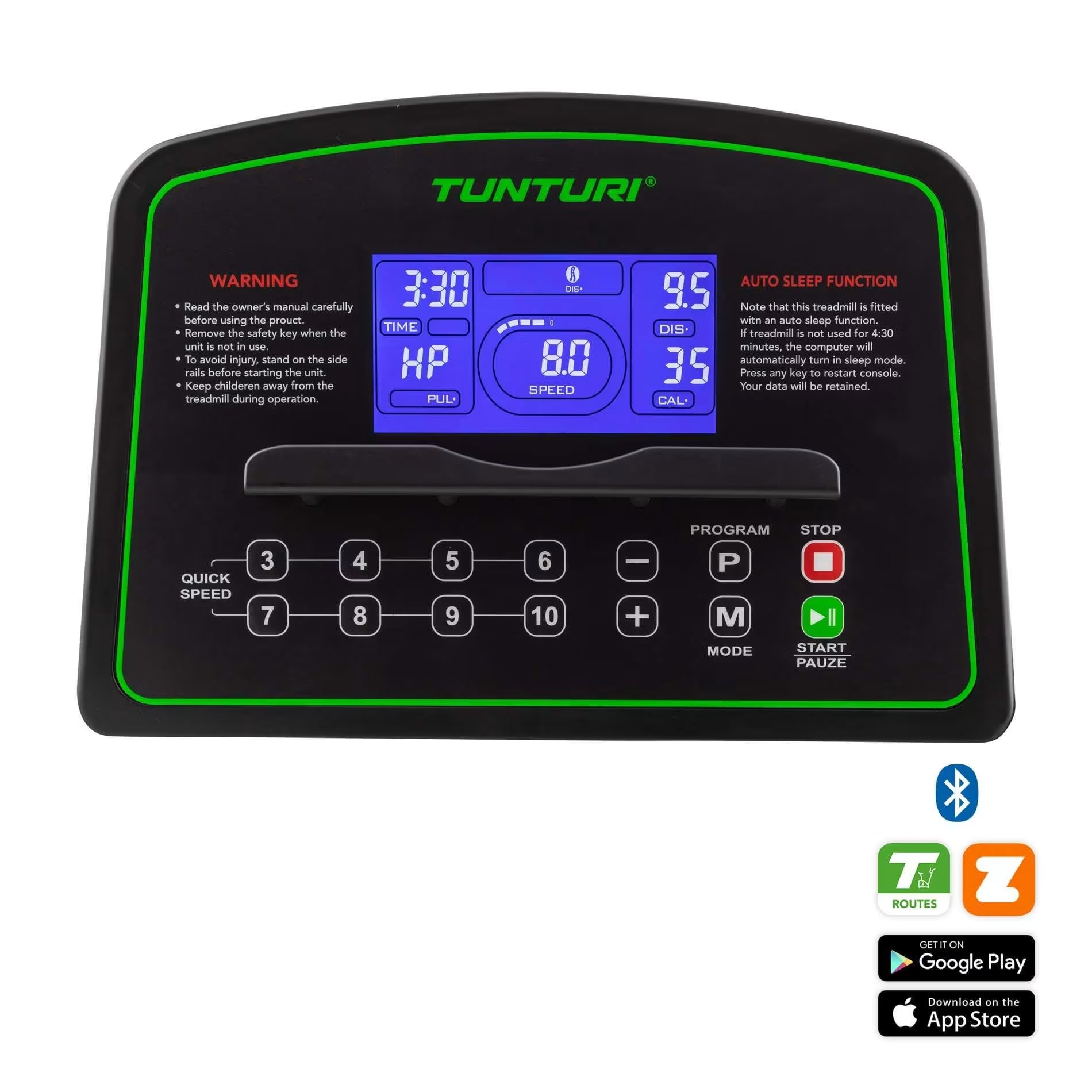 Tunturi Cardio Fit T35 Treadmill 23TCFT3050 BT