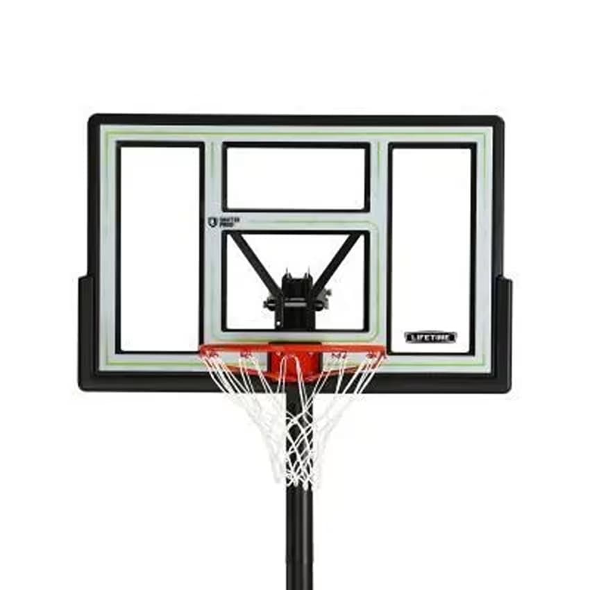 Life Time Basketball Court Portable Quick Adjust, Slam It