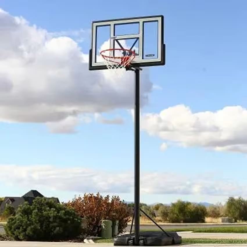 Life Time Basketball Court Portable Quick Adjust, Slam It