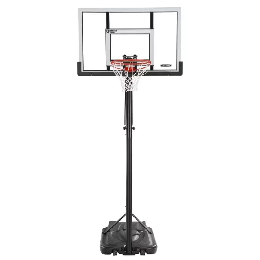 Life Time Basketball Portable Full Court 90228 (Power Lift, Slam It)