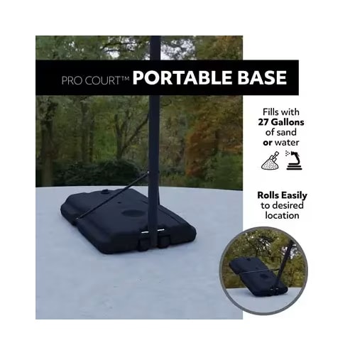 Life Time Basketball Portable Pro Court 90759 (Telescoping Classic)