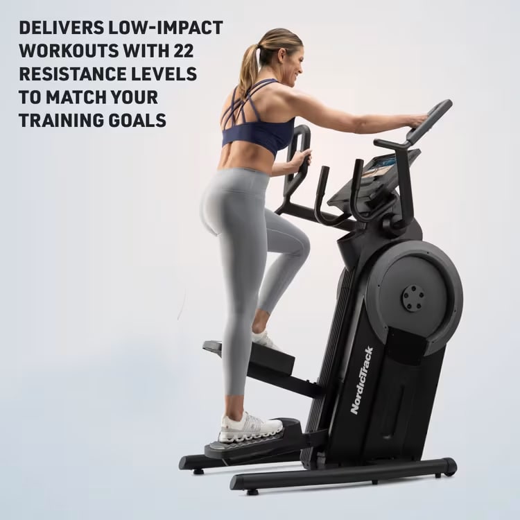 NordicTrack Step Climber with 10" HD Touchscreen, iFIT & 22 Resistance Levels