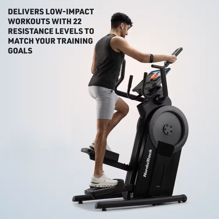 NordicTrack Step Climber XL with 16" HD Touchscreen, iFIT & 26 Resistance Levels