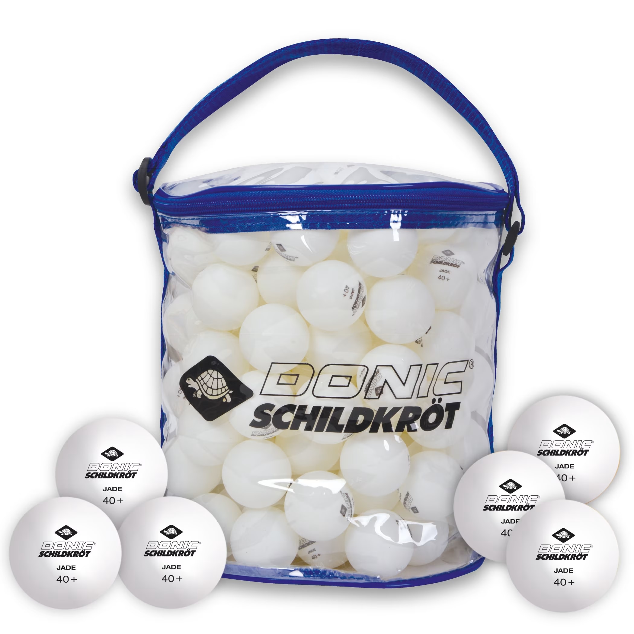 Donic Table Tennis Ball Jade 40+ White