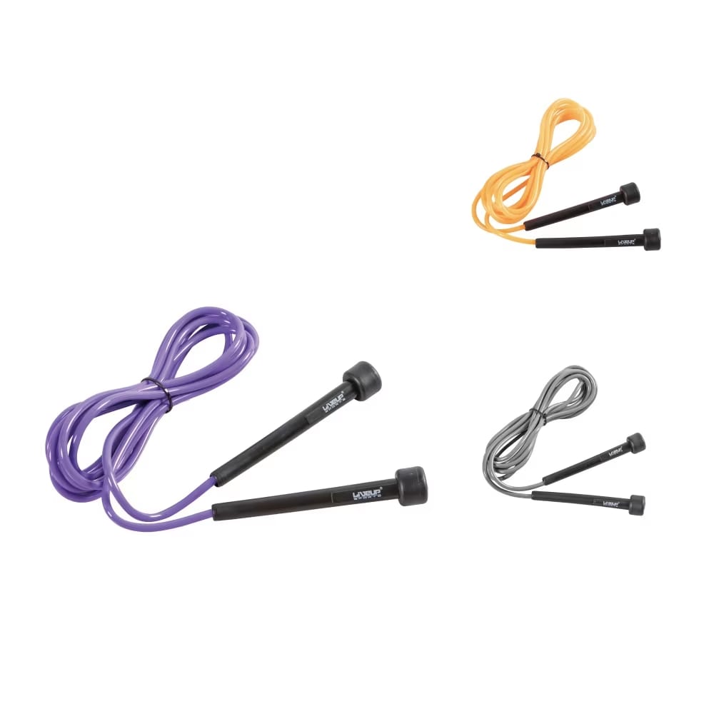 Liveup PVC Speed Jump Rope LS3115 Grey