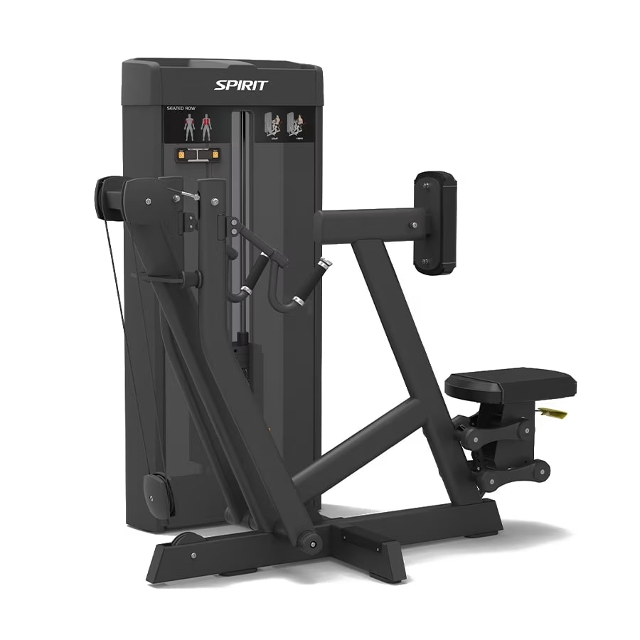 Spirit Fitness Commercial Seated Row - Ergonomic Strength Equipment