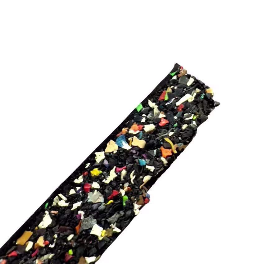 Epdm Limination Rubber Tile 30Mm X 500Mm X 500Mm Blk/ Blu