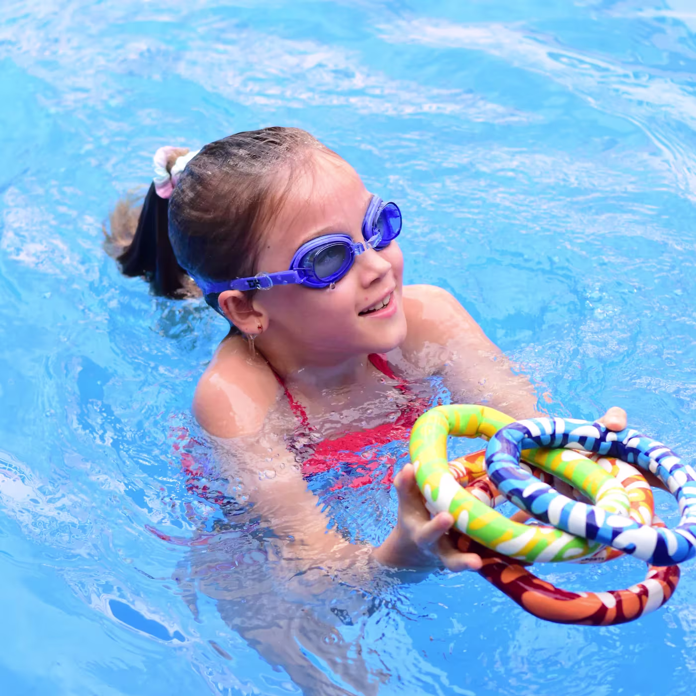 Dawson Sports Dolphin  Swimming Goggles - Pink