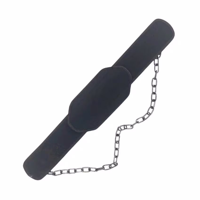 Mdbuddy Dip Belt with Chain MD5154 Black