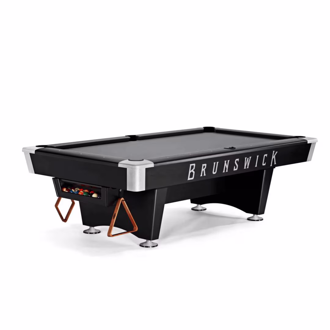 Brunswick 8ft Black Wolf Pro Pool Table/Made in USA