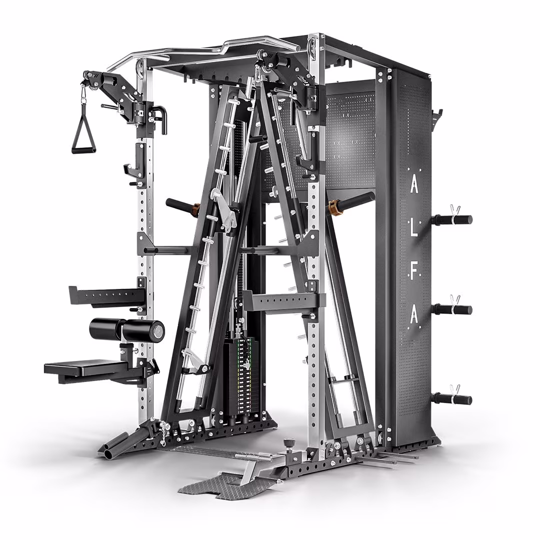BruteForce ALFA All-In-One Functional Trainer With Converging Smith