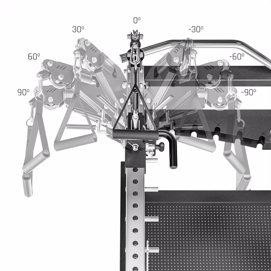 BruteForce ALFA All-In-One Functional Trainer With Converging Smith