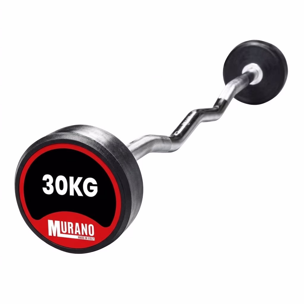 Murano TPU Fixed Barbel Curl  10 kg to 30 kg