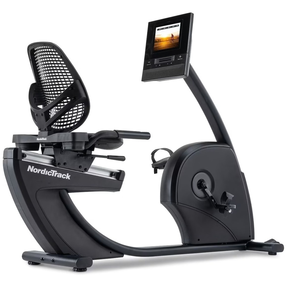 NordicTrack GX10 Smart Recumbent Exercise Bike with 10" HD Touchscreen & iFIT