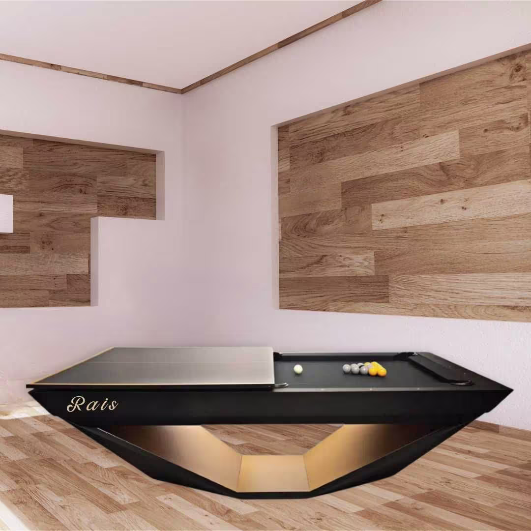 Rais 8ft Luxury Pool Table with Pingpong Table Top - RS8DZ03