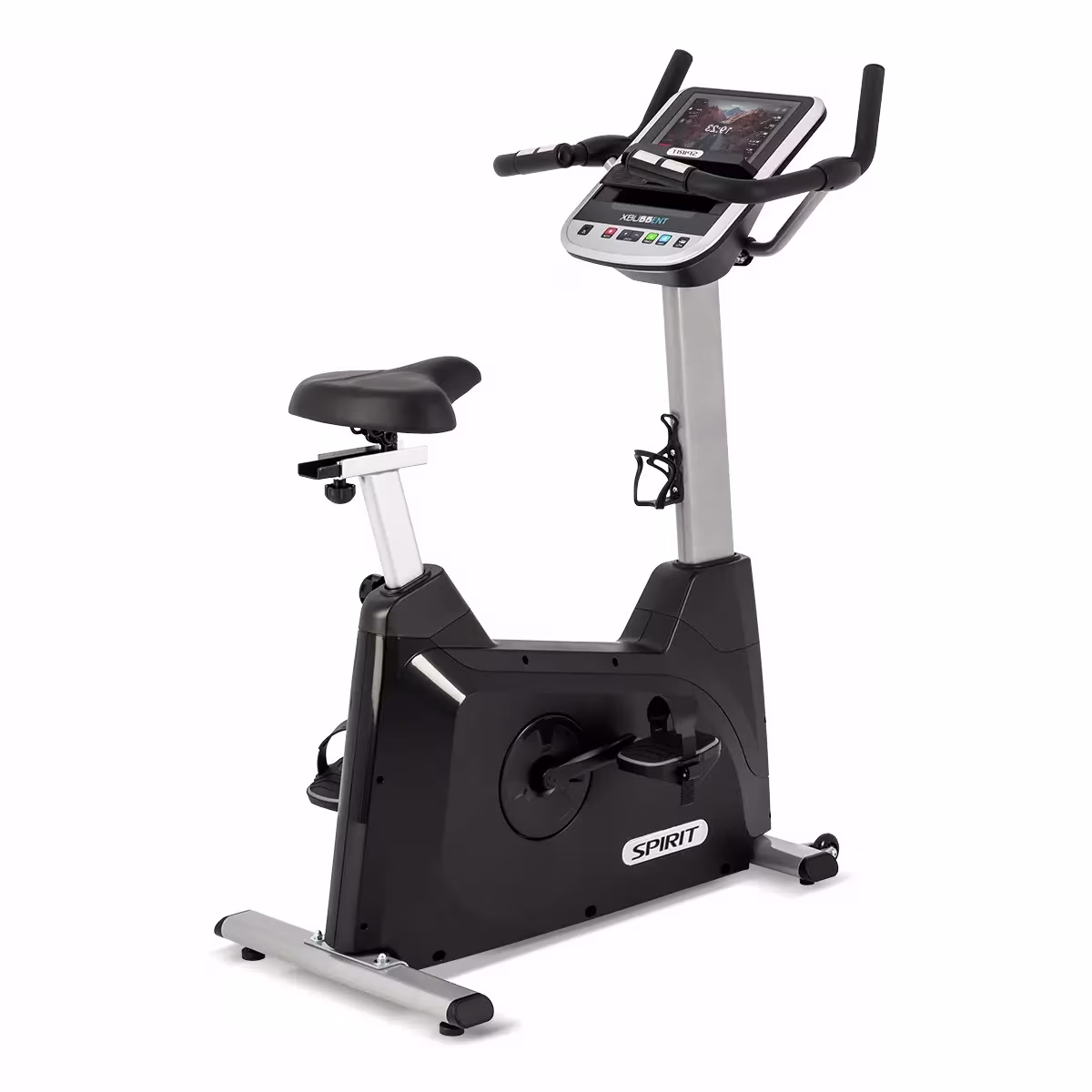 Spirit Fitness XBU55ENT Upright Bike with Touch Screen