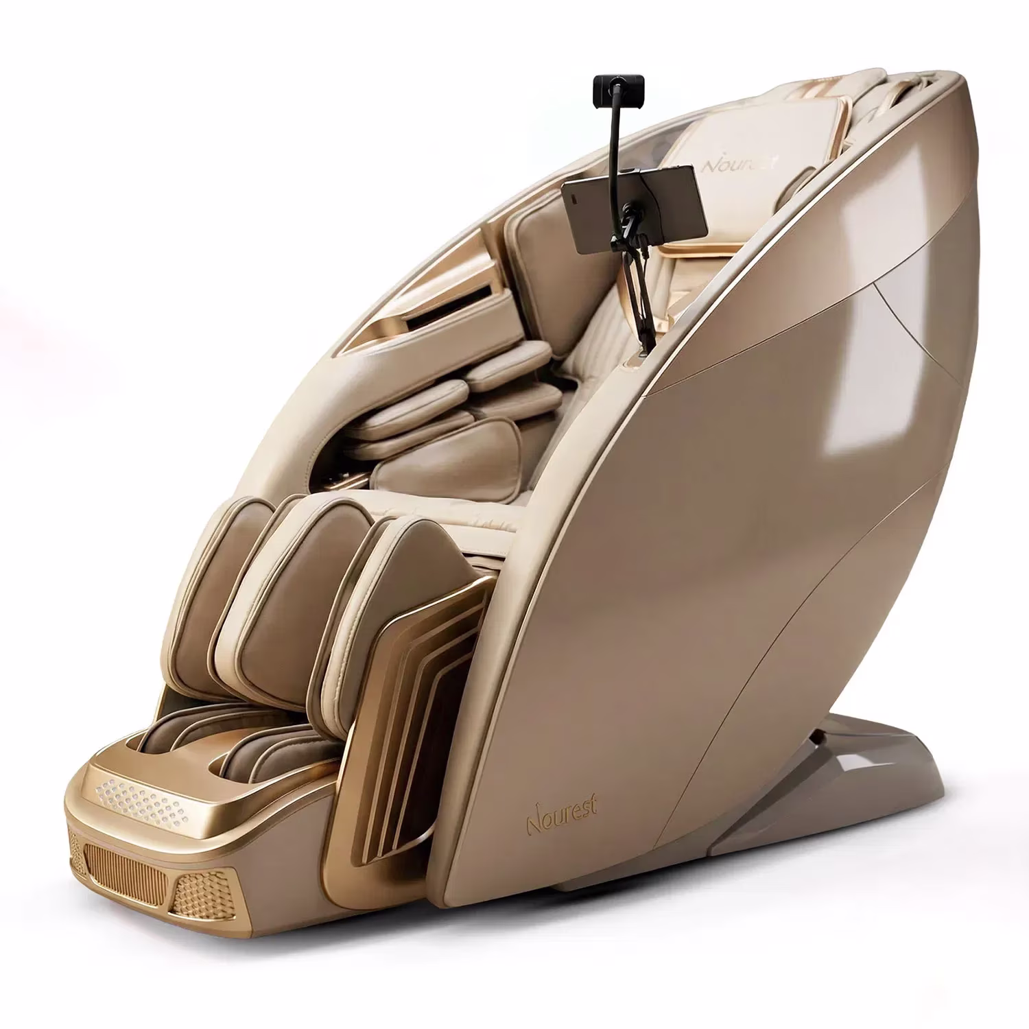 Nourest Titan Ai Master Stretching Full Body Massage Chair - Brown