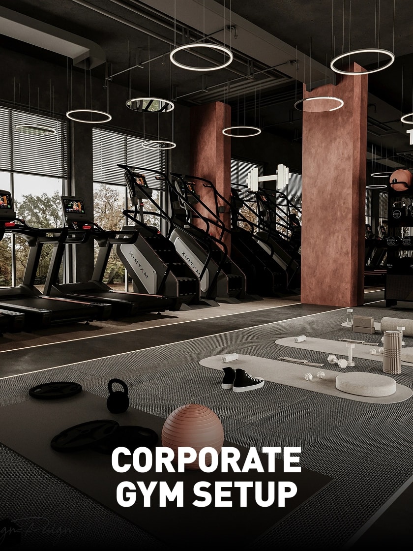 Corporate Gym Setup