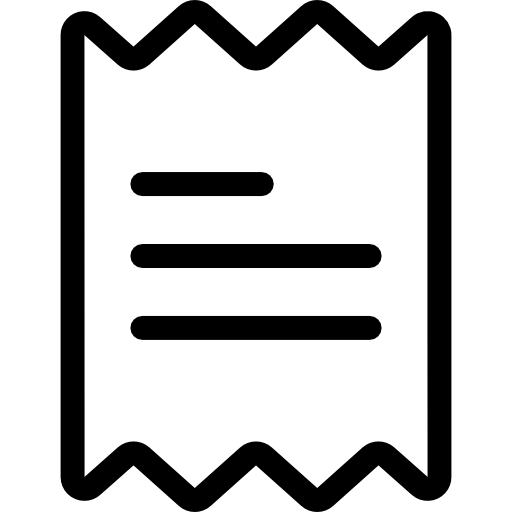 Receipt Icon
