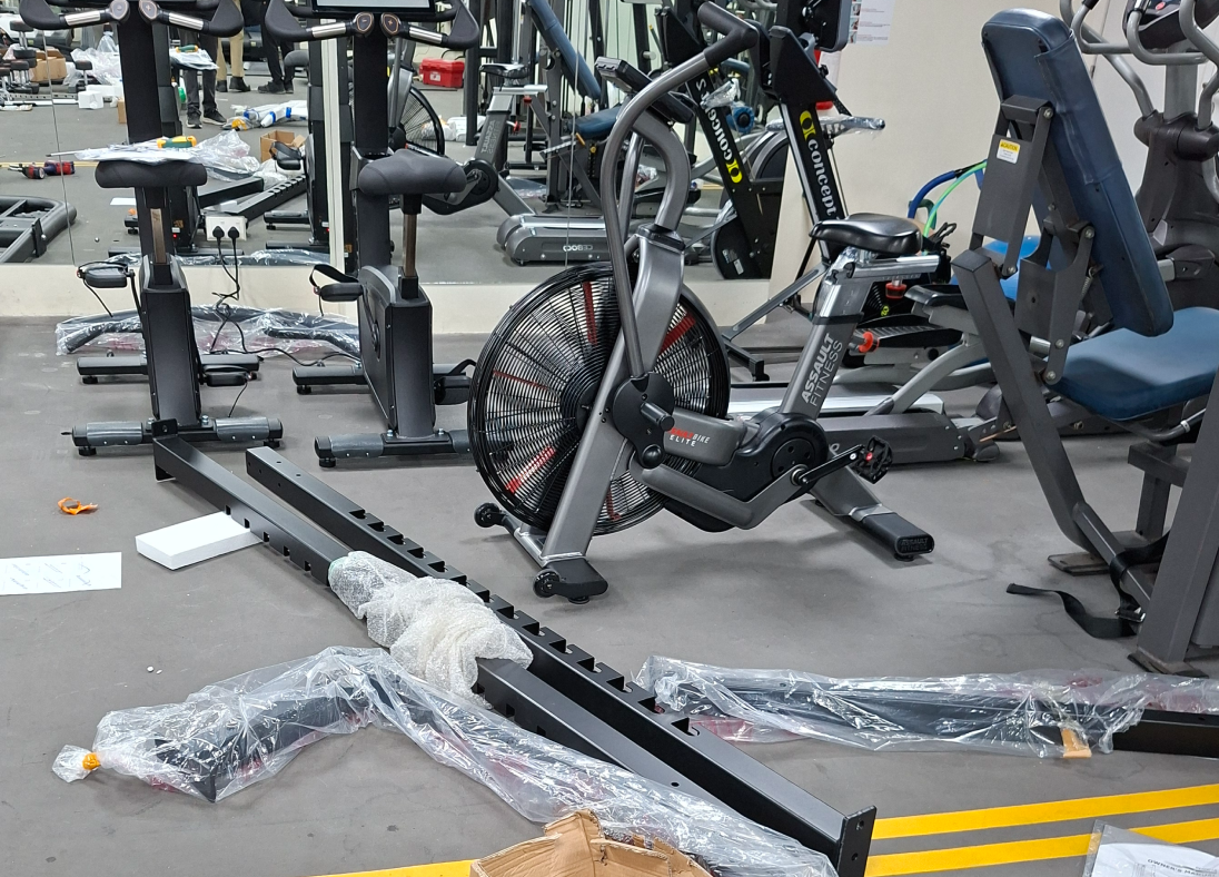 Commercial gym equipment