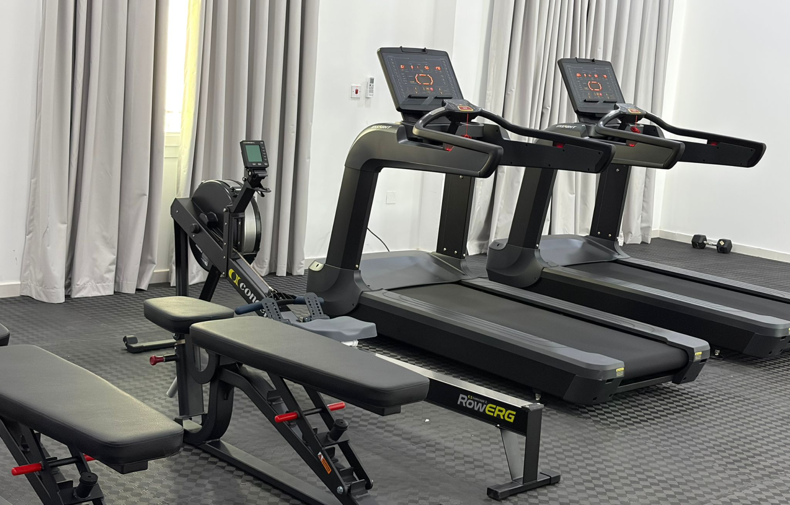 Treadmills ready for service