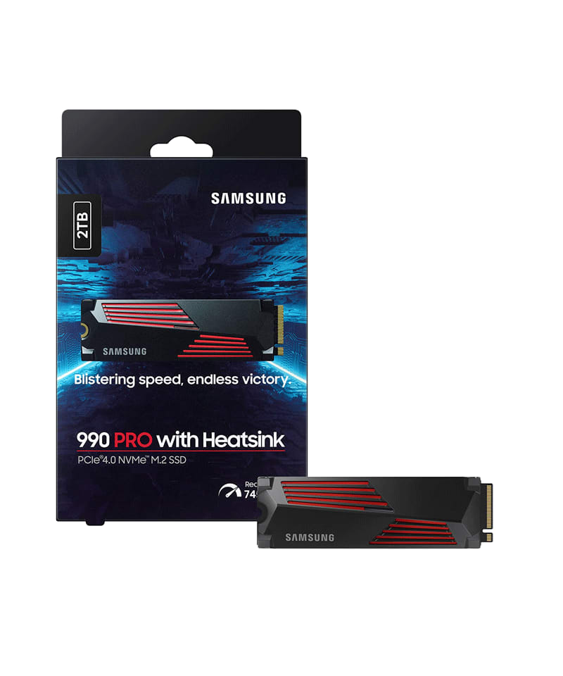 SAMSUNG 990 PROSSD (2TB) PCIe 4.0 M.2 con disipador