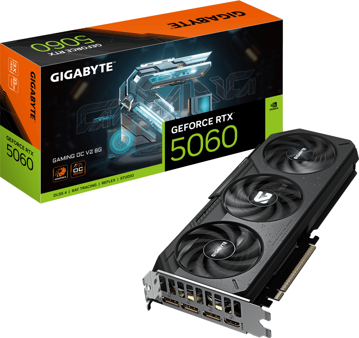 RTX 5060 GIGABYTE GAMING OC V2 8GB