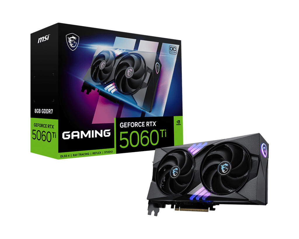 RTX 5060 Ti 8GB MSI GAMING OC