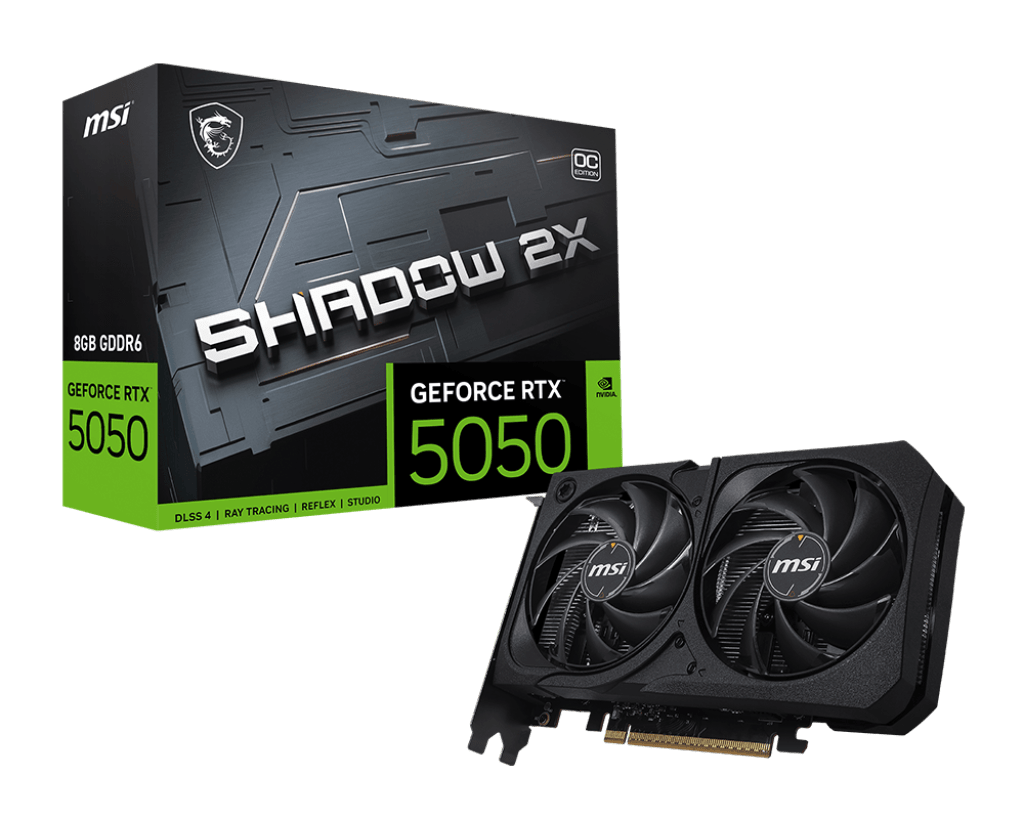 RTX 5050 8GB SHADOW 2X OC