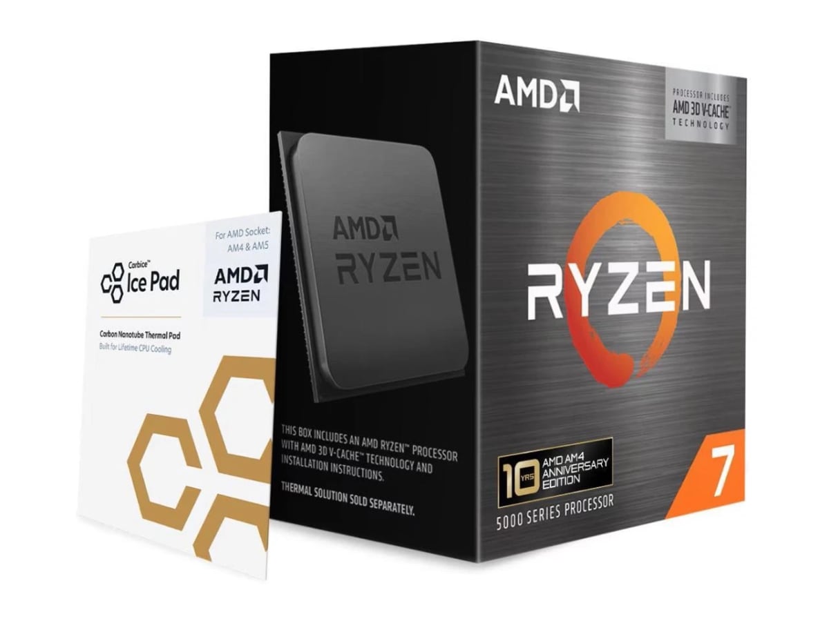 AMD Ryzen 7 5800X3D 10th Anniversary Edition