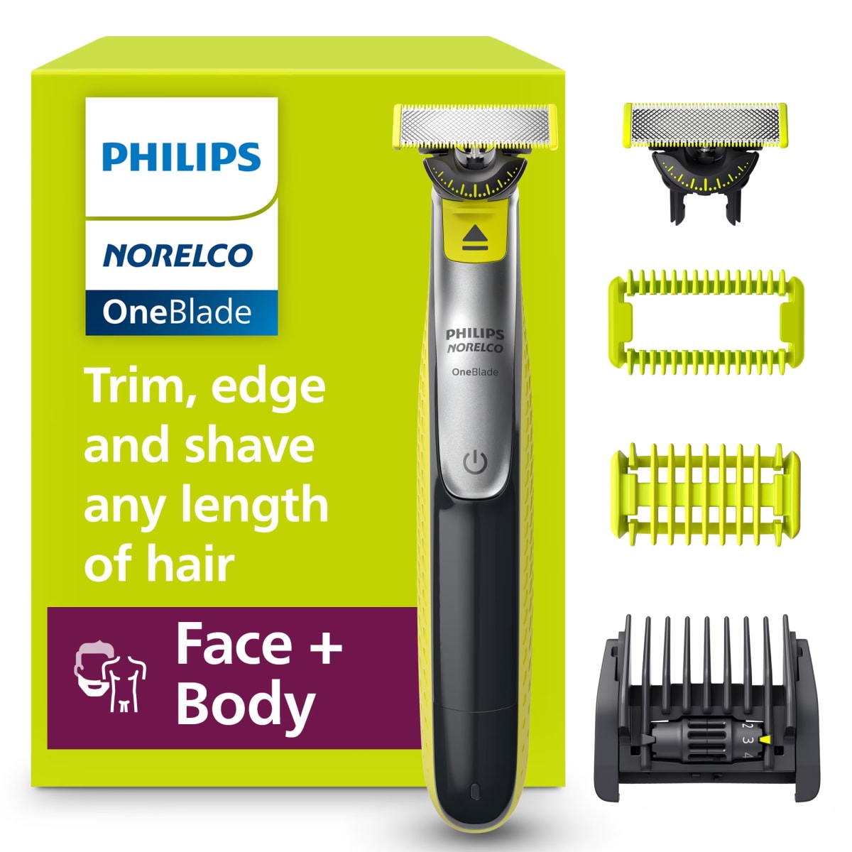 Philips Norelco OneBlade 360 (Kit Cara + Cuerpo)