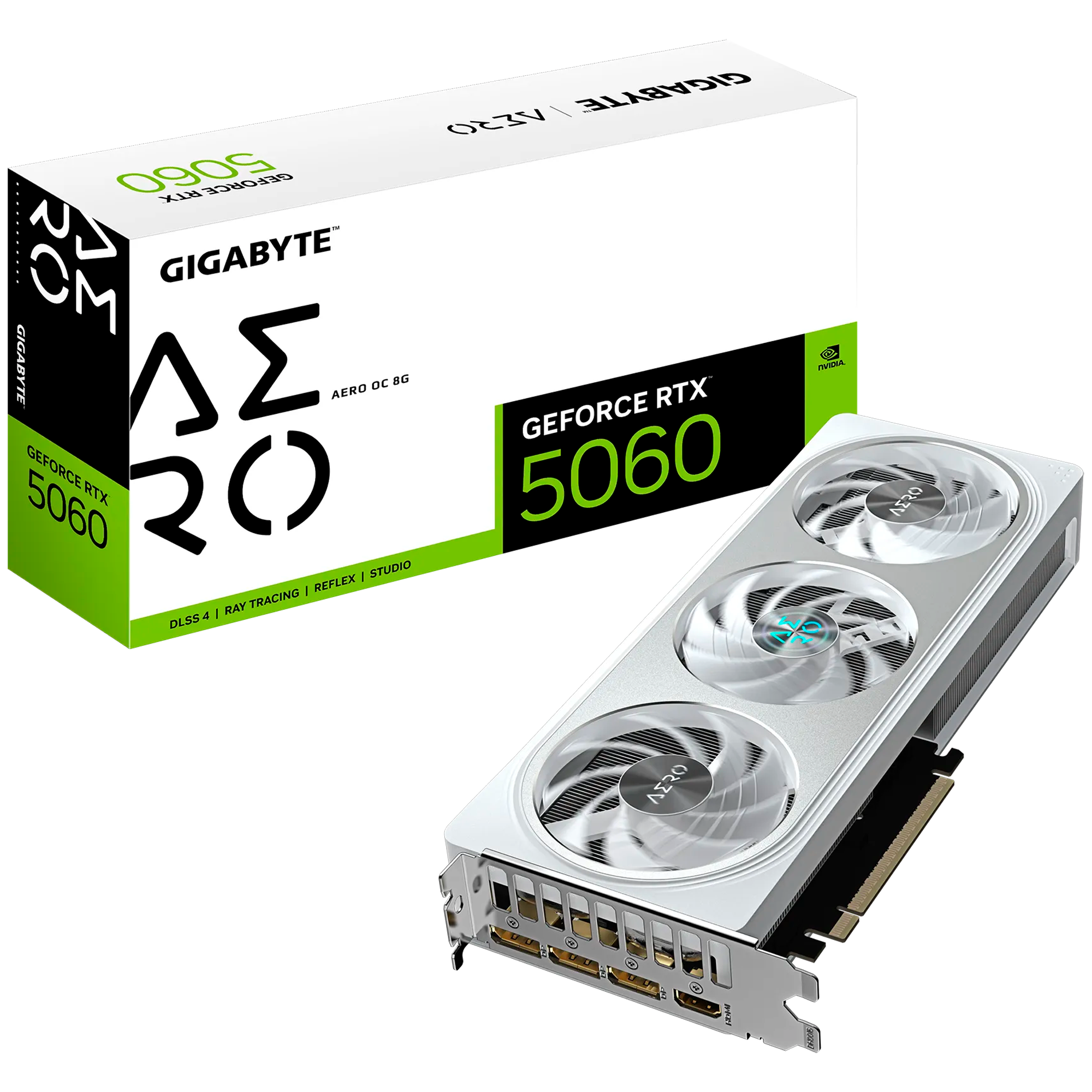 RTX 5060 GIGABYTE AERO OC 8GB 128-bit GDDR7