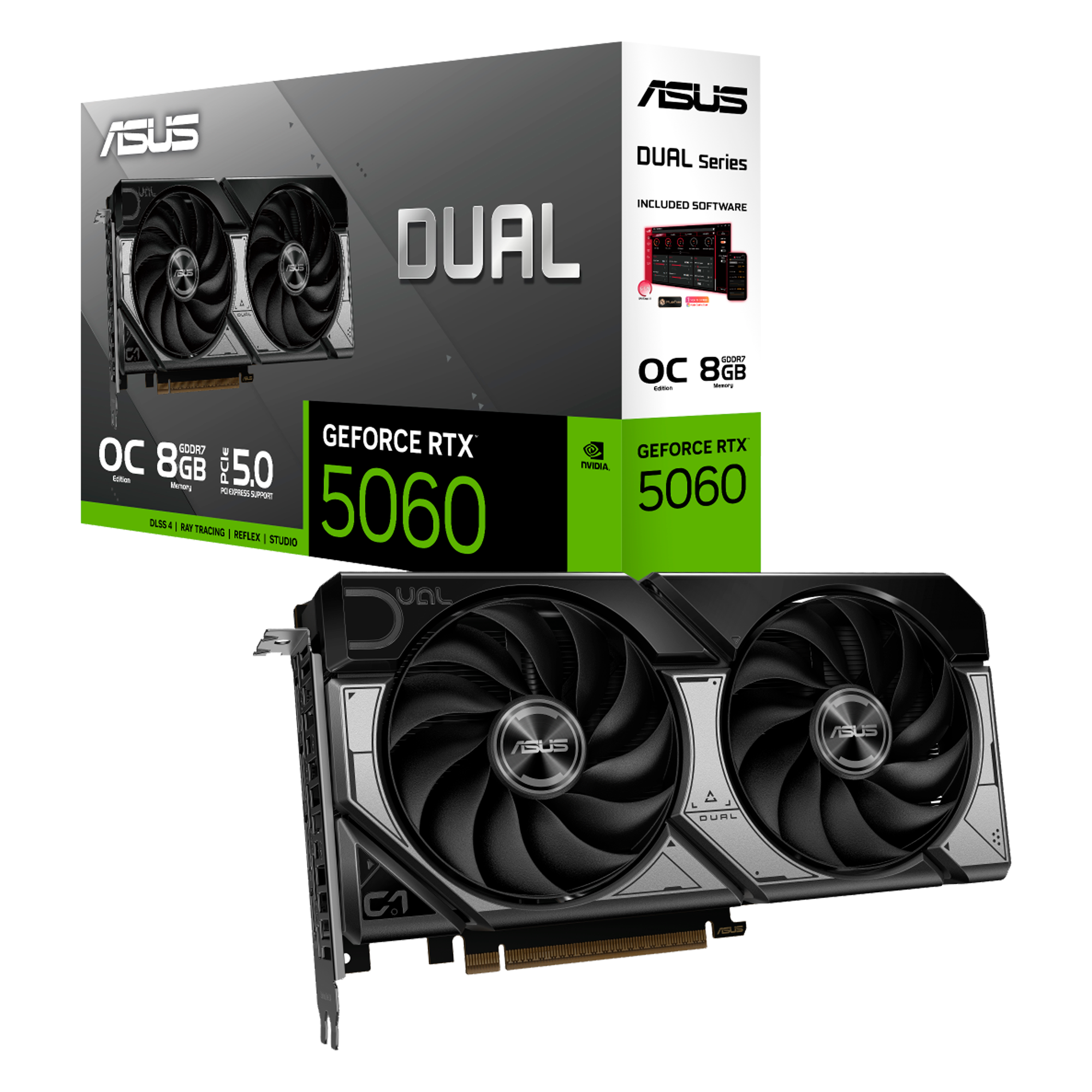 RTX 5060 8GB ASUS DUAL GDDR7 OC Edition