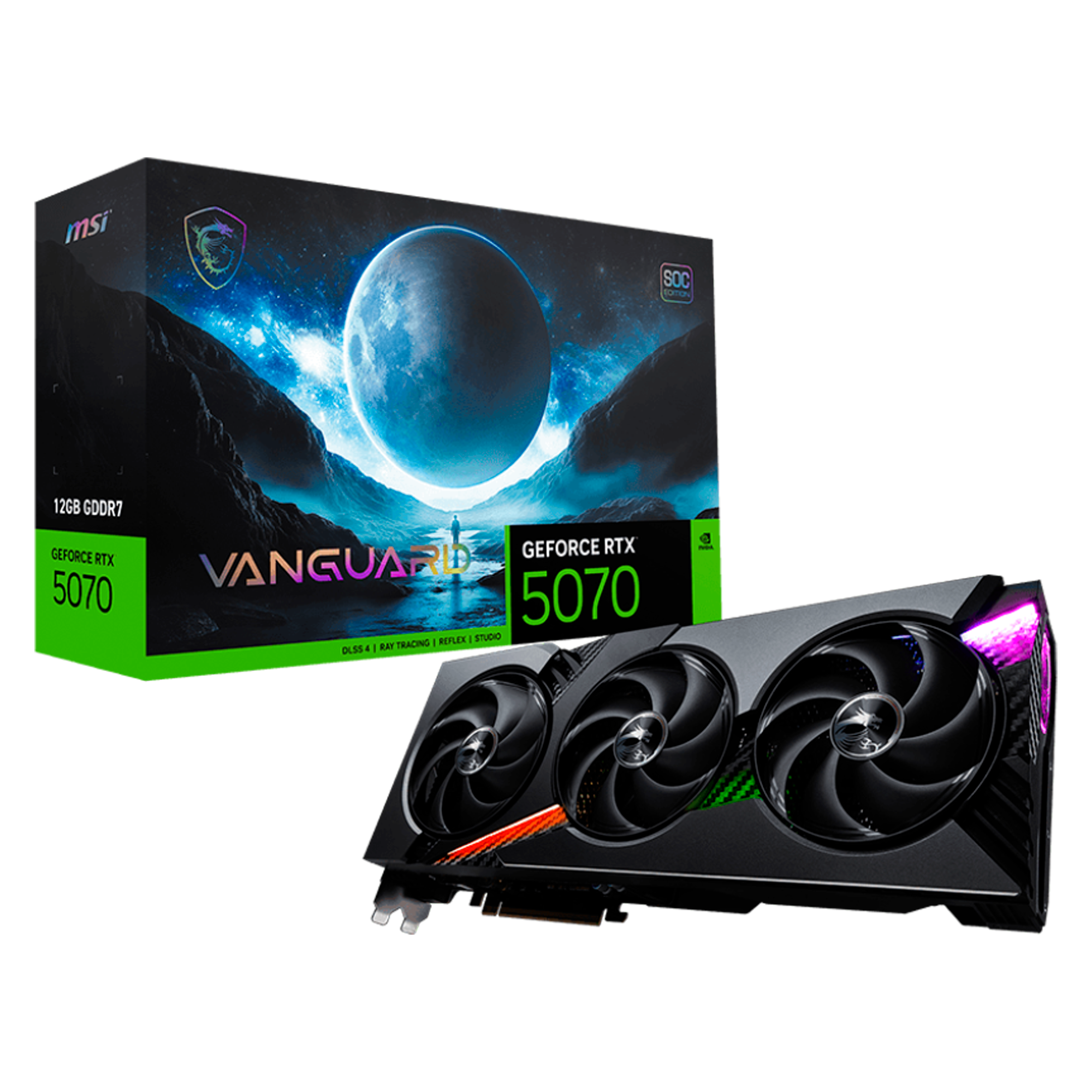 RTX 5070 12GB MSI VANGUARD SOC