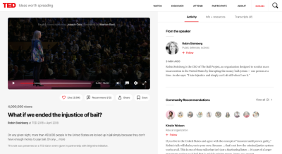 Picture of the author TED.com talk page