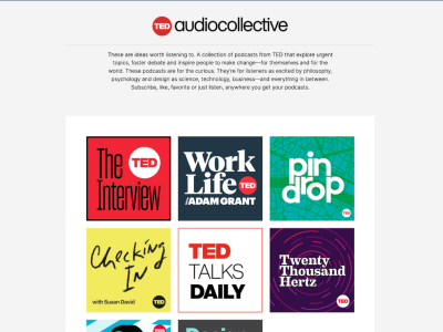 Picture of the author TED Audio Collective