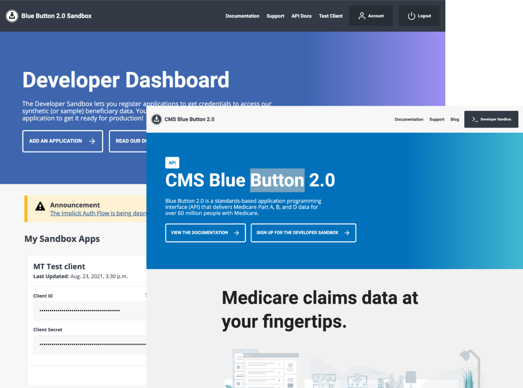 Picture of the author Blue Button 2.0