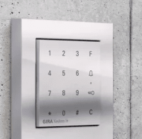 Front door keypad
