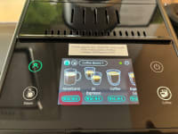 Einstellungsmenü Kaffeemaschine