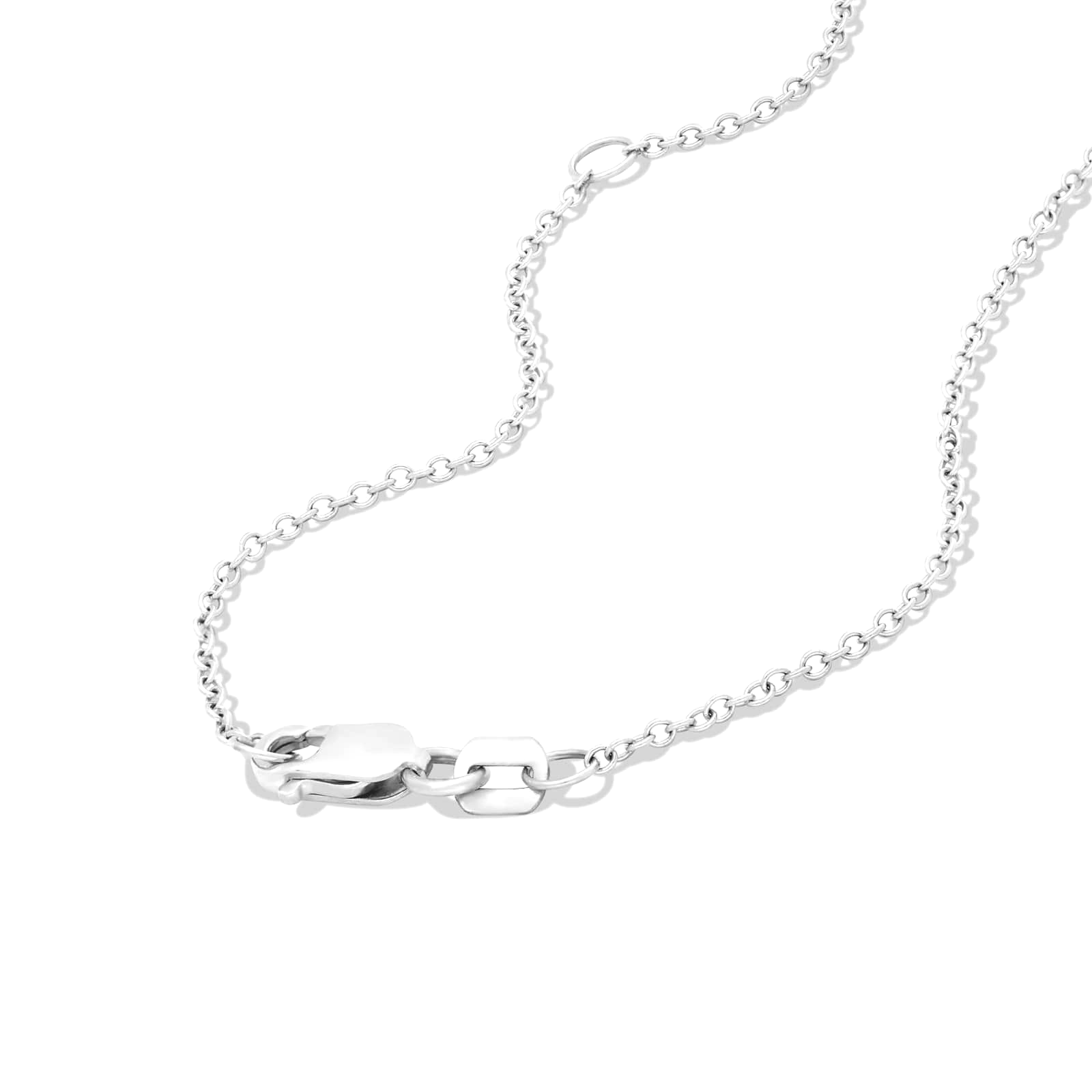 Valencia bezel marquise diamond pendant north south in yellow gold on cable chain — earth and grown diamonds by Amber Arc – view 3