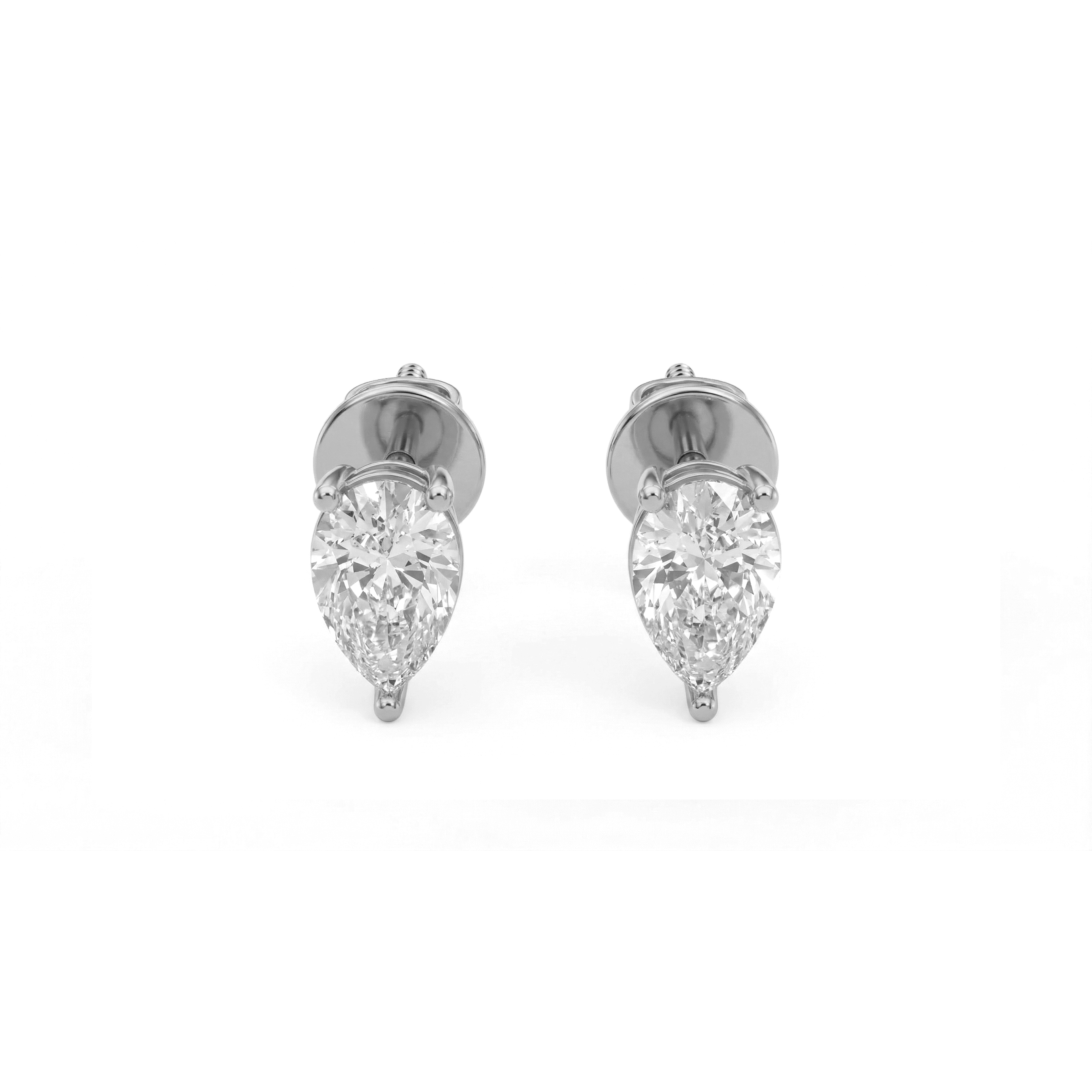 Stella Pear Stud Earrings