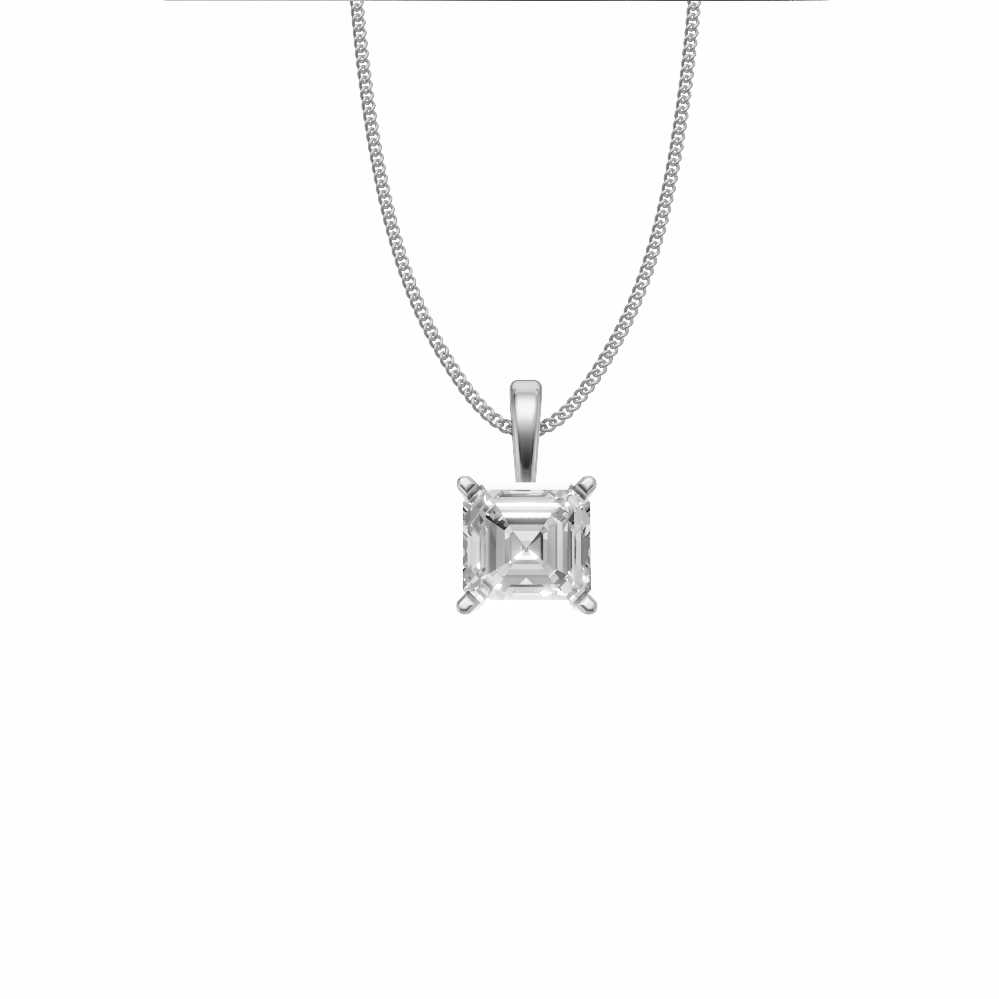Nova Asscher Pendant