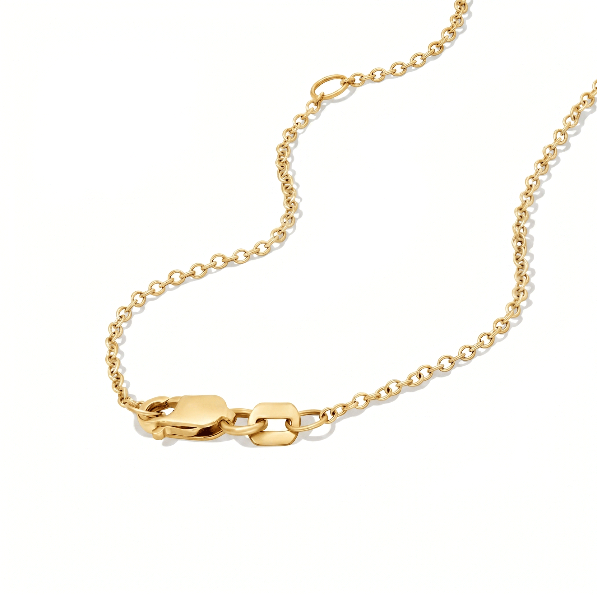 Margot heart and oval toi et moi diamond pendant in white gold — earth and grown diamonds by Amber Arc – view 3