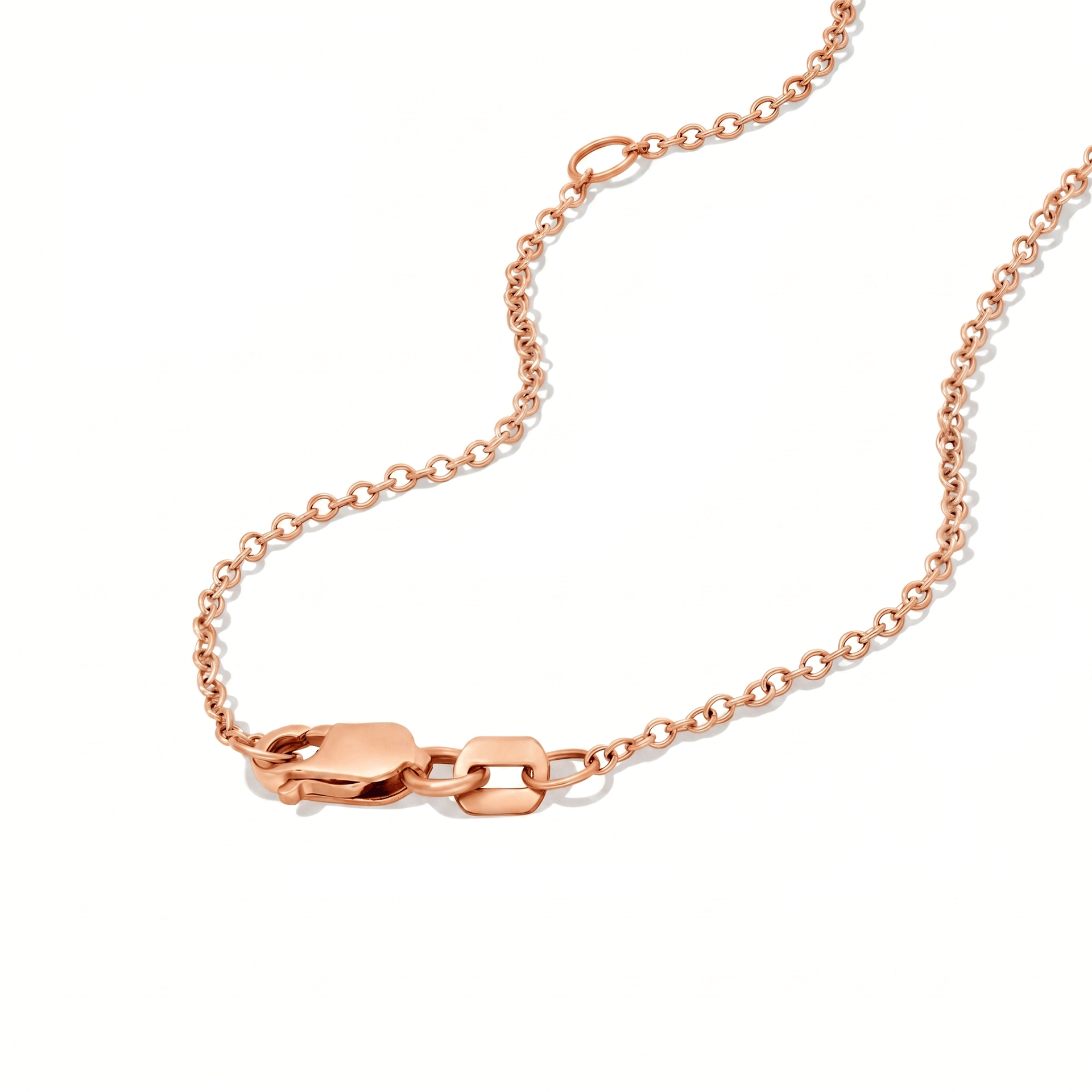 Margot princess and marquise toi et moi diamond pendant in white gold — earth and grown diamonds by Amber Arc – view 3