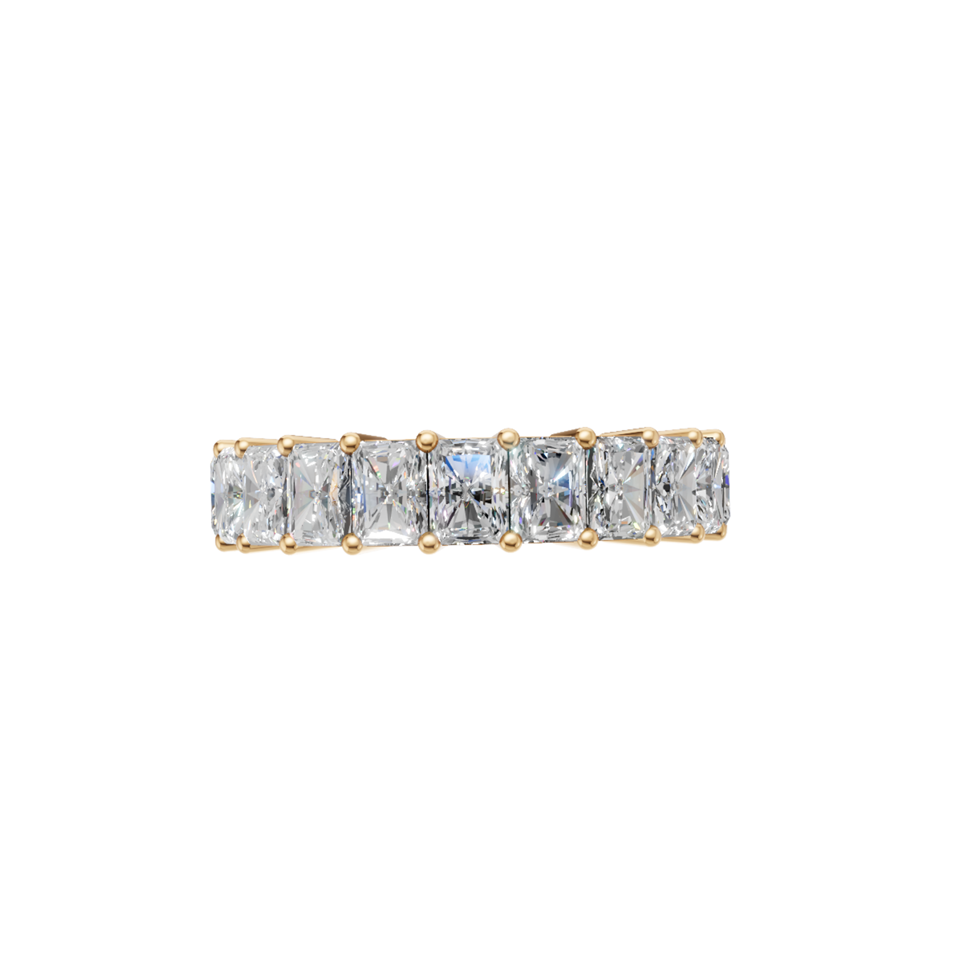 Jude Long Radiant Three-Quarter Eternity Ring