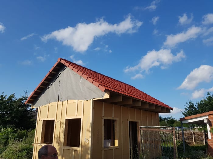 Dacheindeckung – Projekt